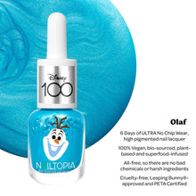 Nailtopia Bio-Sourced Chip Free Mini Nail Lacquer Disney Collection, Olaf