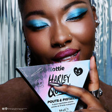 Lottie London x Harley Quinn Mad Love Eyeshadow Palette, Pouts & Pigtails