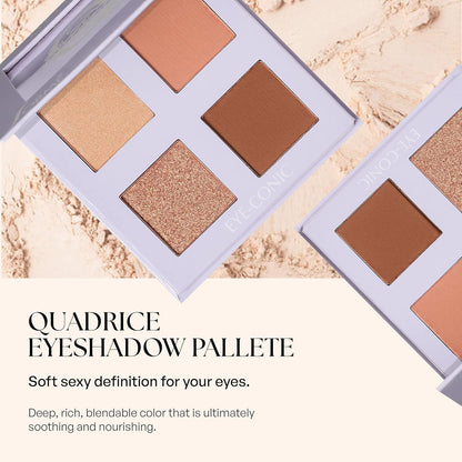 Sorme Cosmetics QUADRICE Eyeshadow Palette, Enticing