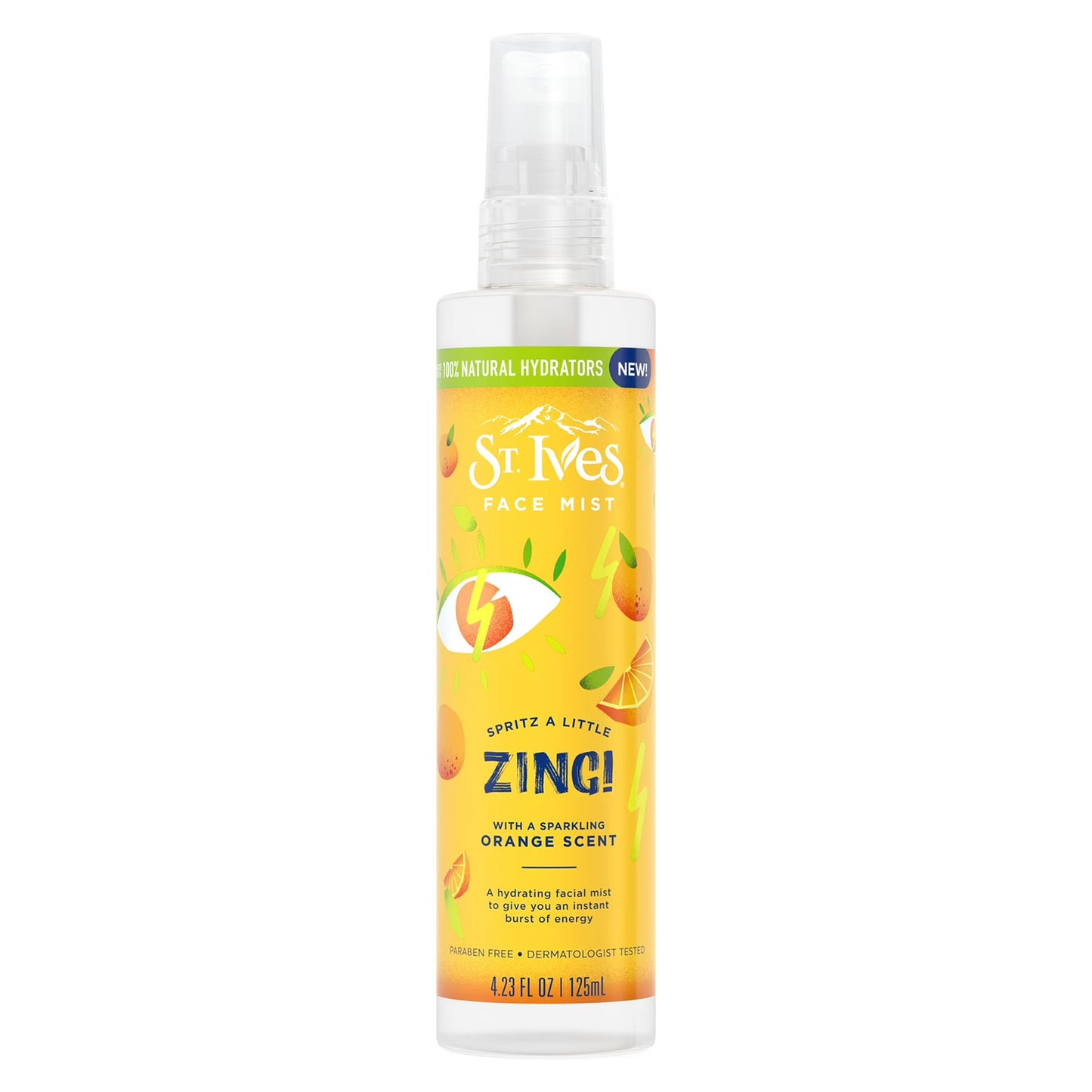 St. Ives Zing Orange Scent Face Mist, 4.23 fl oz