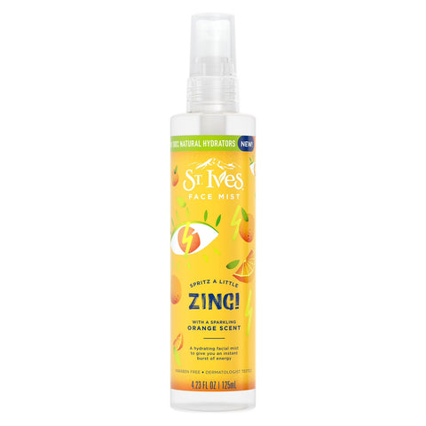 St. Ives Zing Orange Scent Face Mist, 4.23 fl oz