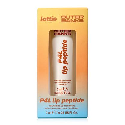 Lottie London x Outer Banks Collection P4L Peptide Lip Balm, Caramel Glaze