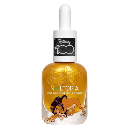 Nailtopia Bio-Sourced Chip Free Nail Lacquer Disney Collection, Scar