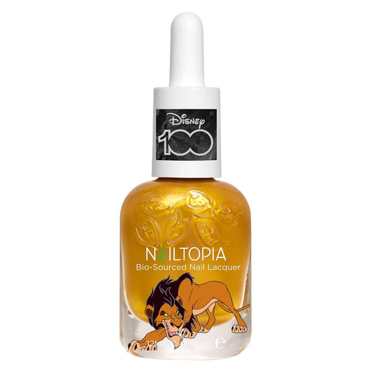 Nailtopia Bio-Sourced Chip Free Nail Lacquer Disney Collection, Scar