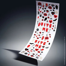 Lottie London x Vampire Diaries Love Sucks Nail Art Stickers, Stick To It