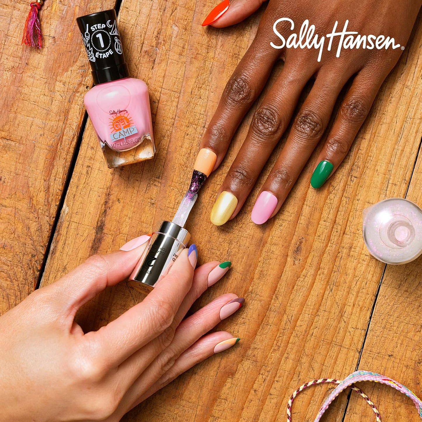 Sally Hansen Miracle Gel x Summer Camp Collection Nail Polish, 896 Dockside Dreaming