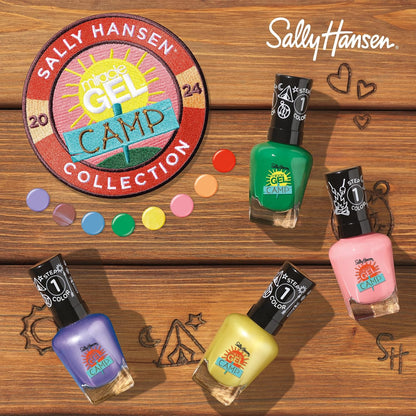 Sally Hansen Miracle Gel x Summer Camp Collection Nail Polish, 896 Dockside Dreaming
