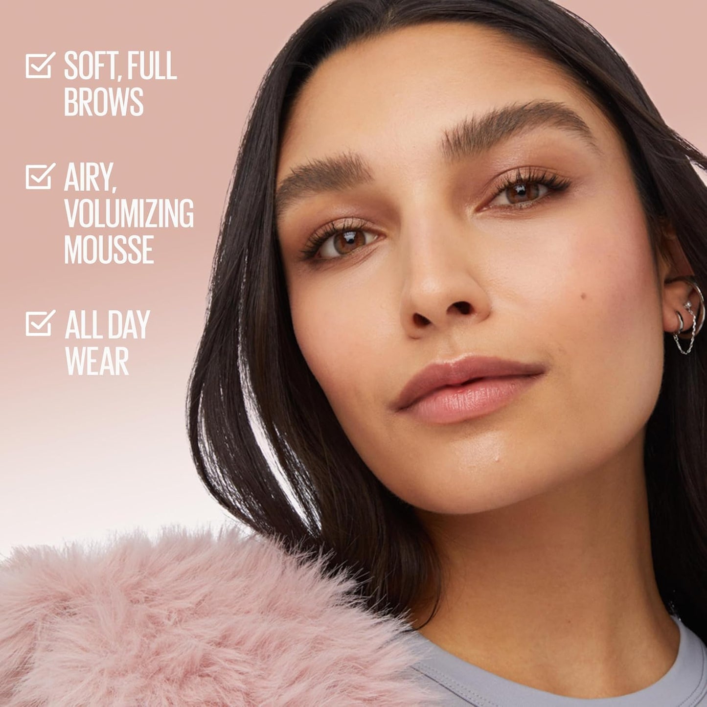 Maybelline Superfluff Volumizing Eyebrow Gel Mousse, 257 Medium Brown