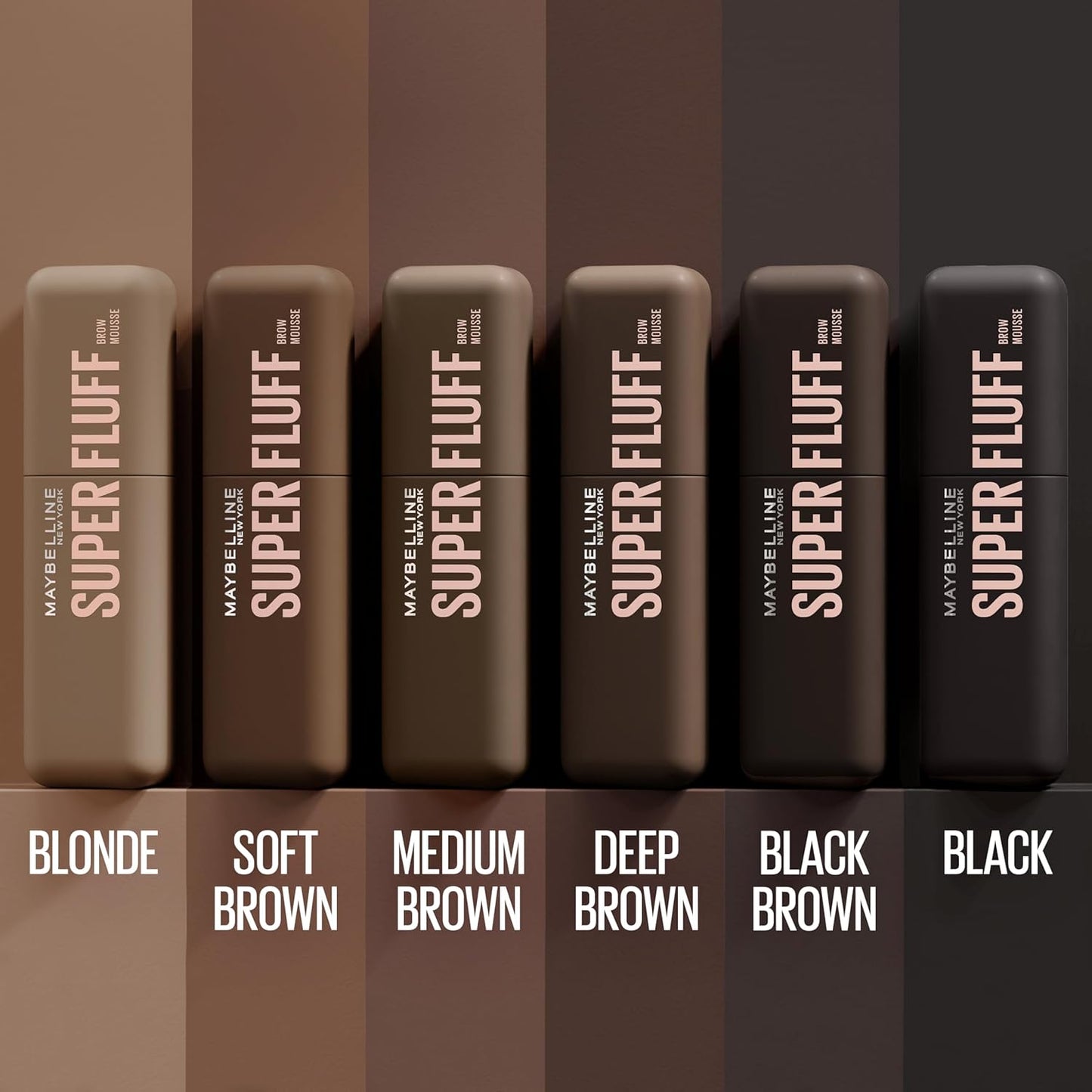 Maybelline Superfluff Volumizing Eyebrow Gel Mousse, 257 Medium Brown
