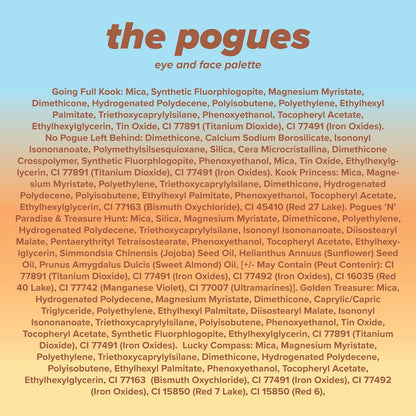 Lottie London x Outer Banks The Pogues Eye and Face Palette