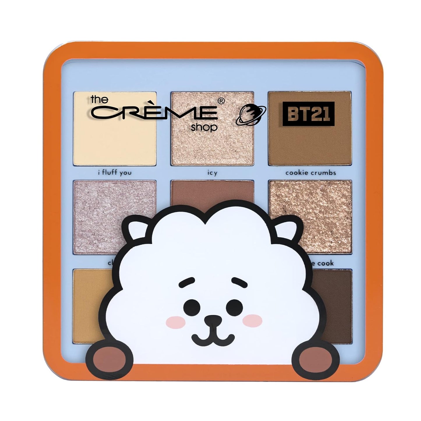 The Creme Shop BT21 Eye Shadow Palette, The Right Fluff