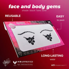 Lottie London x Harley Quinn Pouts & Pigtails Face & Body Gems, Toxic Love