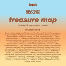 Lottie London x Outer Banks Treasure Map Glow Brick, Bronzing Face Powder, 0.28