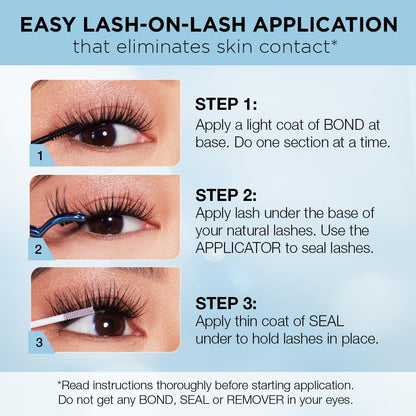 Ardell Seamless Underlash Extensions, FauxMink D Curl