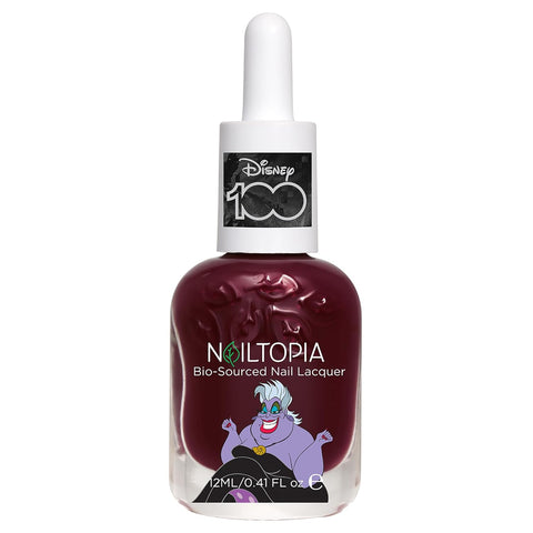 Nailtopia Bio-Sourced Chip Free Nail Lacquer Disney Collection, Ursula