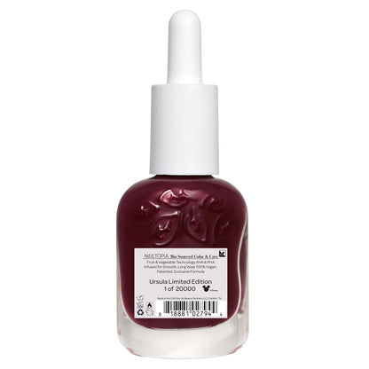 Nailtopia Bio-Sourced Chip Free Nail Lacquer Disney Collection, Ursula