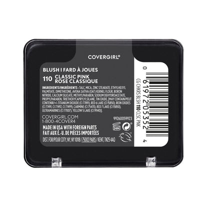 CoverGirl Cheekers Blendable Powder Blush, 110 Classic Pink - A1 Great Deals - COVERGIRL - 061972053524