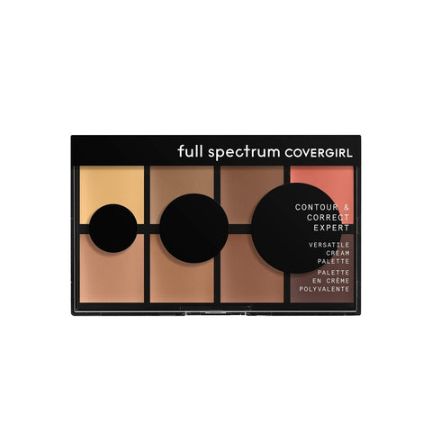 COVERGIRL Contour and Correct Expert, Cream Palette Universal, 0.26 Ounce - A1 Great Deals - COVERGIRL - 3614227125513