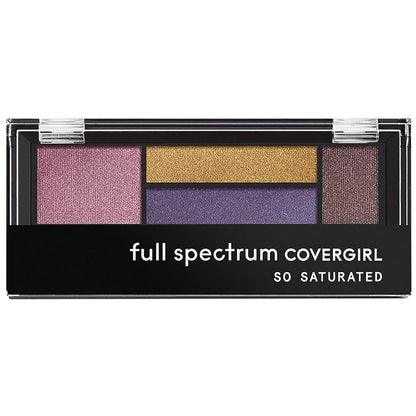 COVERGIRL Full Spectrum So Saturated Quad Eyeshadow - A1 Great Deals - COVERGIRL - 3614227123526
