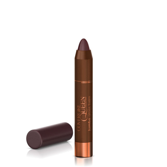 Covergirl Queen Collection Jumbo Gloss Balm, Q870 Silk Sienna, 0.13 Ounce - A1 Great Deals - COVERGIRL - 008100008278