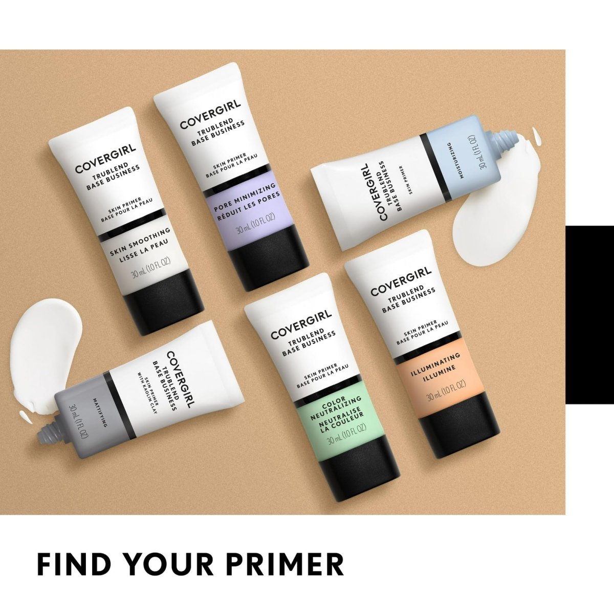 COVERGIRL truBLEND Base Business Face Primer, 1.014 fl oz (Pack of 1) - A1 Great Deals - COVERGIRL - 3614225319648