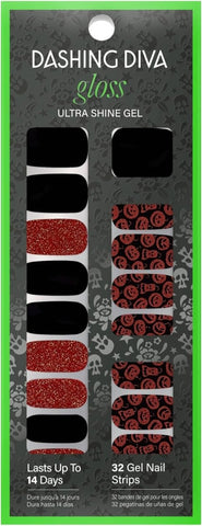 Dashing Diva Gloss Ultra Shine Gel Nail Strips, GS674 Hallow Queen - A1 Great Deals - Dashing Diva - 096100146458