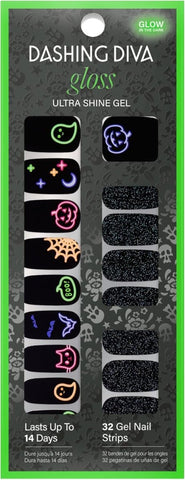 Dashing Diva Gloss Ultra Shine Gel Nail Strips, GS675 Deja Boo - A1 Great Deals - Dashing Diva - 096100146465