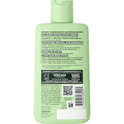 Garnier Fructis Hair Filler Ceramide Color Repair Shampoo, 10.1 oz - A1 Great Deals - Garnier - 603084082995
