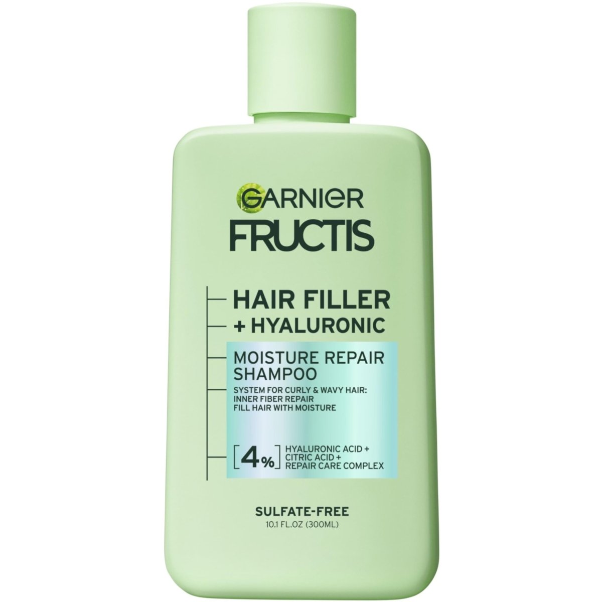 Garnier Fructis Hair Fillers Moisture Repair Shampoo for Curly Hair, 10.1 fl oz - A1 Great Deals - Garnier - 603084083084