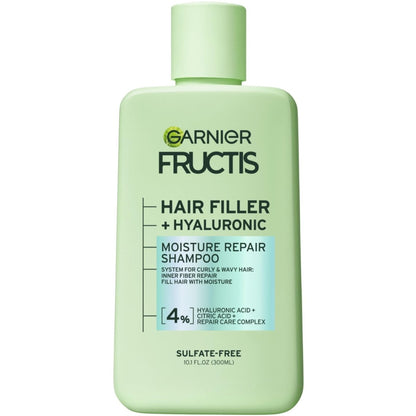 Garnier Fructis Hair Fillers Moisture Repair Shampoo for Curly Hair, 10.1 fl oz - A1 Great Deals - Garnier - 603084083084