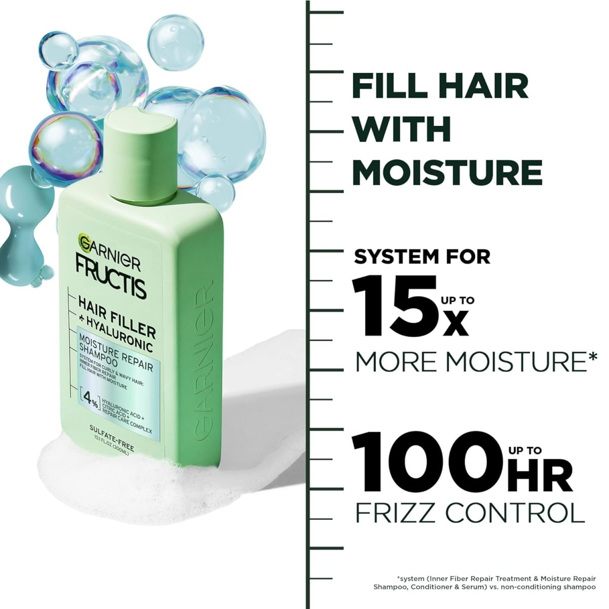 Garnier Fructis Hair Fillers Strength Repair Conditioner for Damaged Hair, 10.1fl oz - A1 Great Deals - Garnier - 603084082971