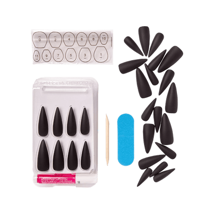 KISS Gel Fantasy Limited Edition Halloween Nails, HFC01X Lovesick Girls - A1 Great Deals - Kiss Nail Products - 731509858334