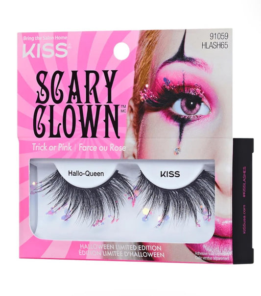 KISS Scary Clown Trick or Pink Halloween Edition Lashes - A1 Great Deals - KISS Products Inc. - 731509910599