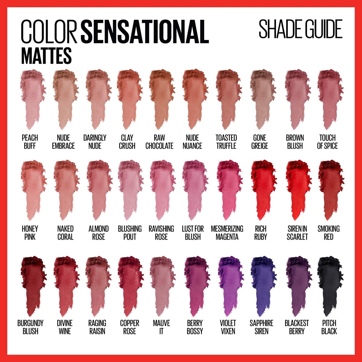 Maybelline Color Sensational Inti - Matte Lipstick 550 Honey Pink, 0.15 oz - A1 Great Deals - Maybelline New York - 041554496543