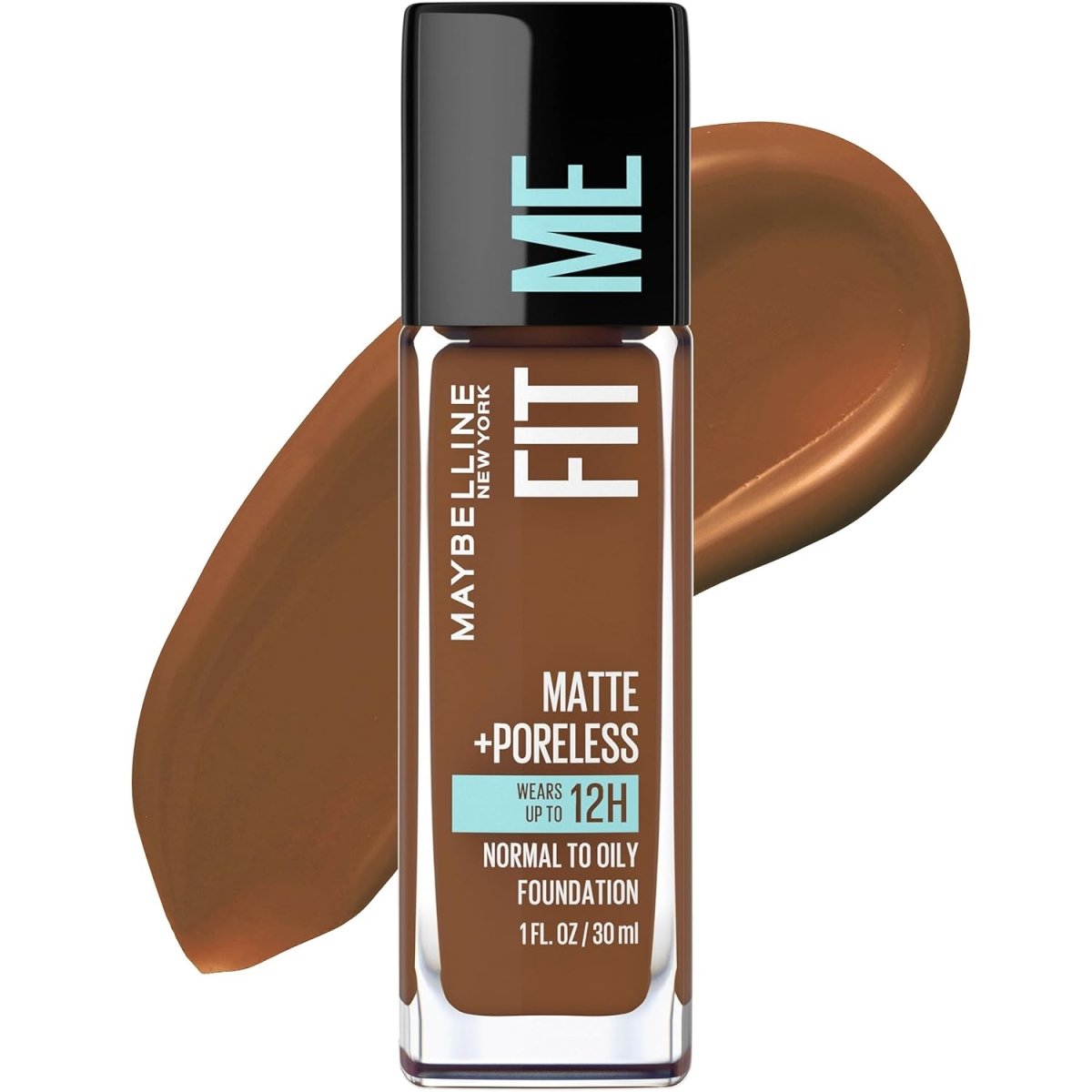 Maybelline New York Fit Me Matte + Poreless Liquid Foundation Makeup - A1 Great Deals - Maybelline New York - 041554433418