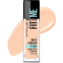 Maybelline New York Fit Me Matte + Poreless Liquid Foundation Makeup - A1 Great Deals - Maybelline New York - 041554433418
