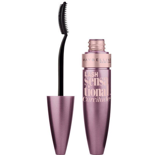 Maybelline New York Lash Sensational Curvitude Washable Mascara, 720 Very Black, 0.33 fl. oz. - A1 Great Deals - Maybelline New York - 041554496192
