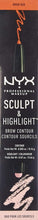 NYX Cosmetics Professional Makeup Sculpt & Highlight Brow Contour - A1 Great Deals - NYX Cosmetics - 800897846145