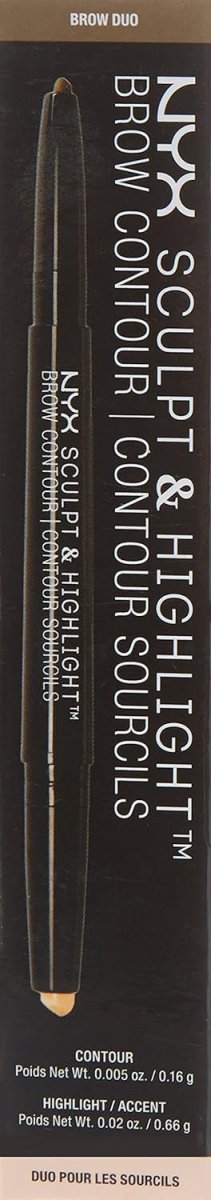 NYX Cosmetics Professional Makeup Sculpt & Highlight Brow Contour - A1 Great Deals - NYX Cosmetics - 800897846145