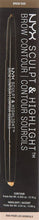 NYX Cosmetics Professional Makeup Sculpt & Highlight Brow Contour - A1 Great Deals - NYX Cosmetics - 800897846145