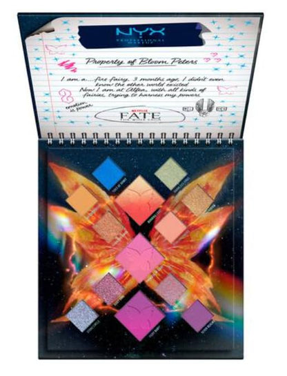 NYX Cosmetics Winx Fairy Palette, 13 Colors, 10 x Eyeshadows, 3 x Ombre Blushes - A1 Great Deals - NYX Cosmetics - 800897223809