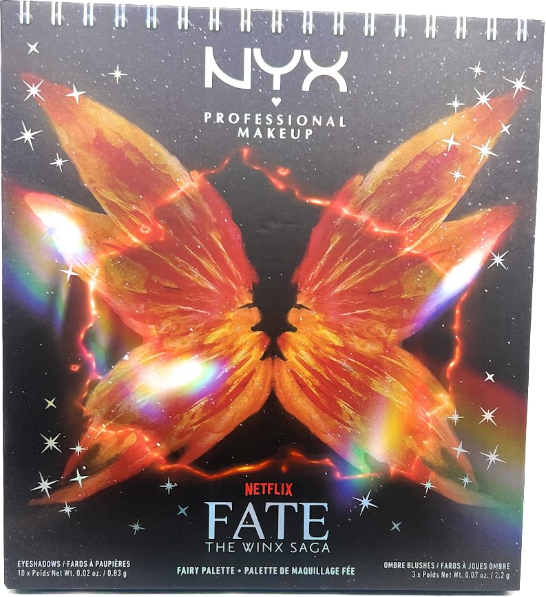 NYX Cosmetics Winx Fairy Palette, 13 Colors, 10 x Eyeshadows, 3 x Ombre Blushes - A1 Great Deals - NYX Cosmetics - 800897223809
