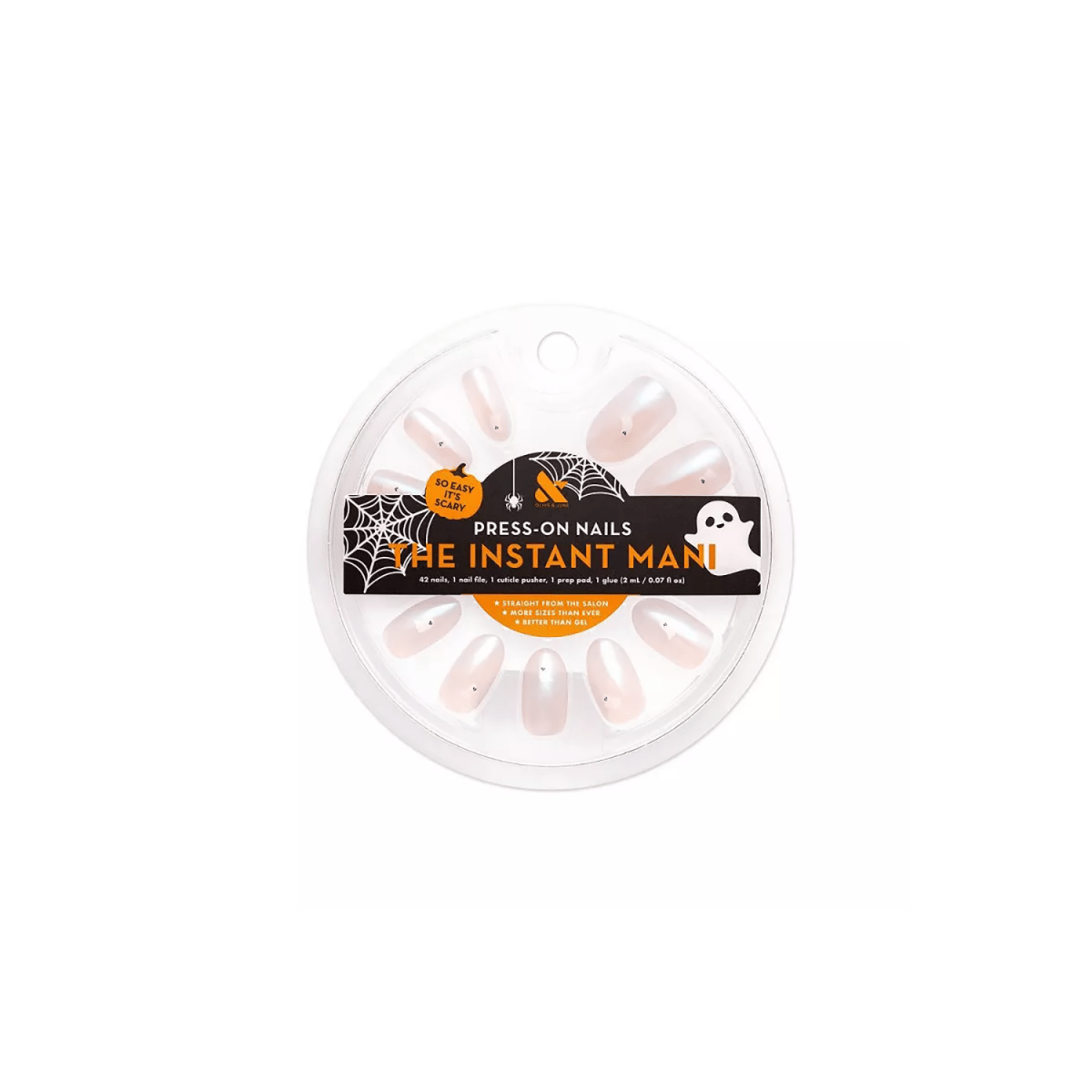 Olive & June Instant Mani Halloween Press - on Nails, Ghoulfriends - A1 Great Deals - Olive & June - 810116249534