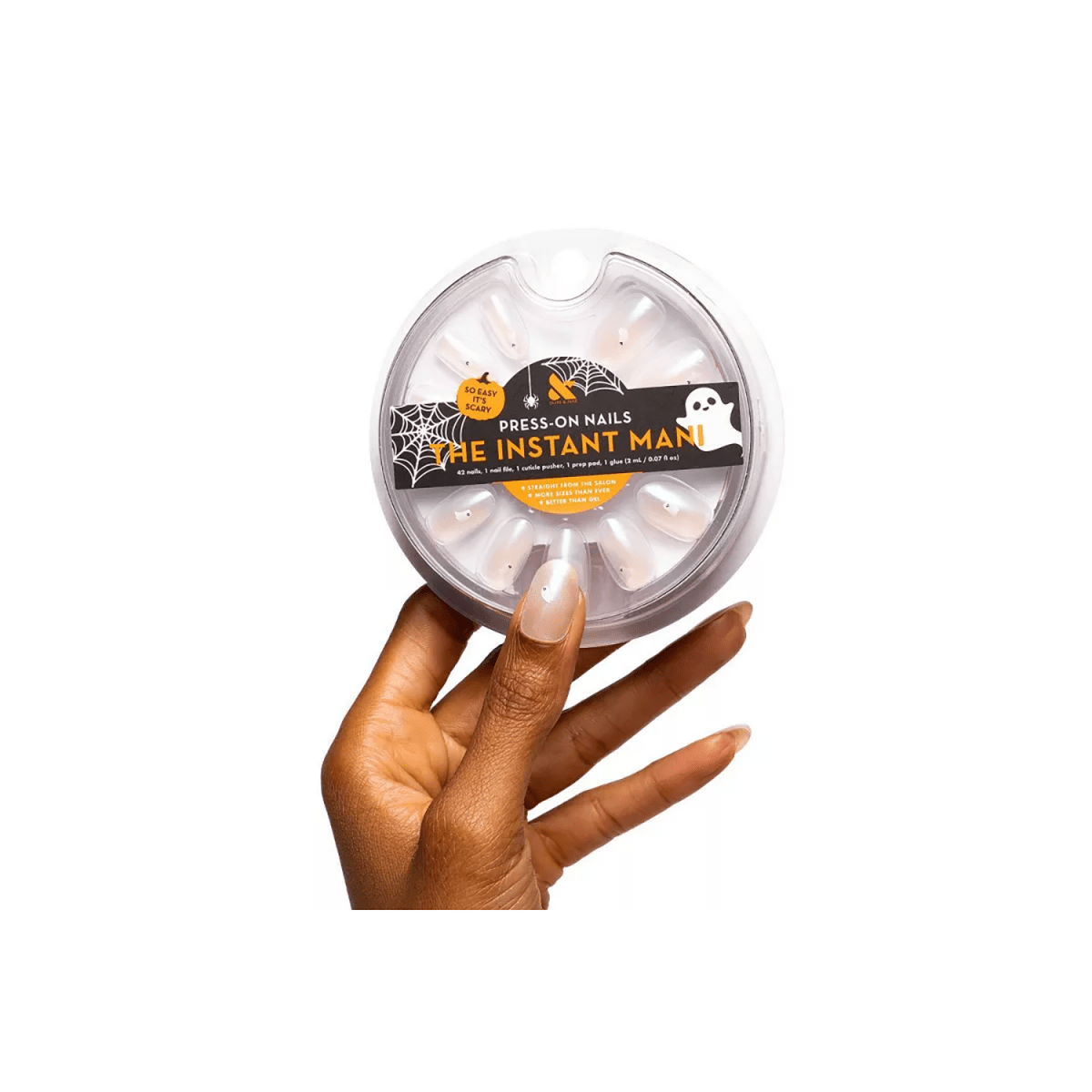 Olive & June Instant Mani Halloween Press - on Nails, Ghoulfriends - A1 Great Deals - Olive & June - 810116249534