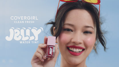 COVERGIRL Clean Fresh Jelly Water Lip & Cheek Tint, 50 Mulberry Melts