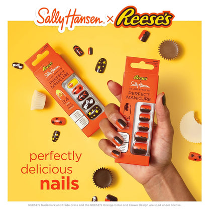 Sally Hansen Salon Effects Perfect Manicure Press on Nails Kit, OV742 Covered In Candy