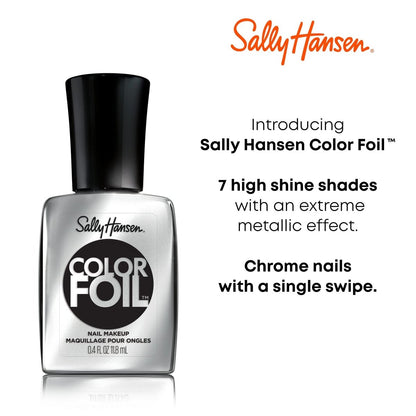 Sally Hansen Color Foil Nail Polish, 100 Rose Beam - A1 Great Deals - Sally Hansen - 3616302736836