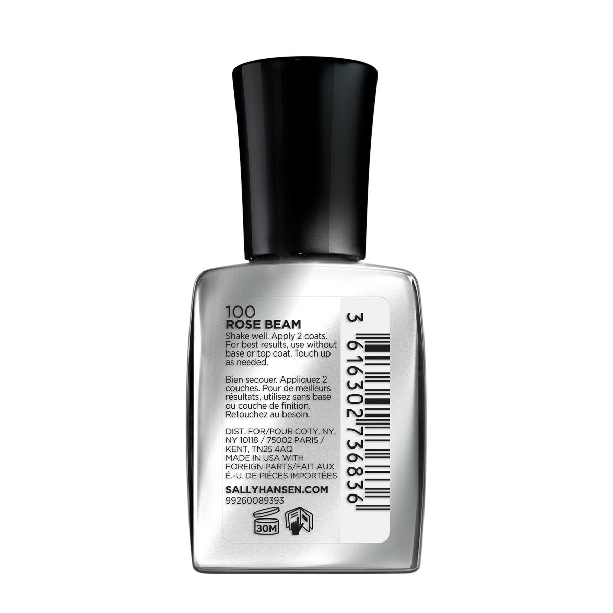 Sally Hansen Color Foil Nail Polish, 100 Rose Beam - A1 Great Deals - Sally Hansen - 3616302736836