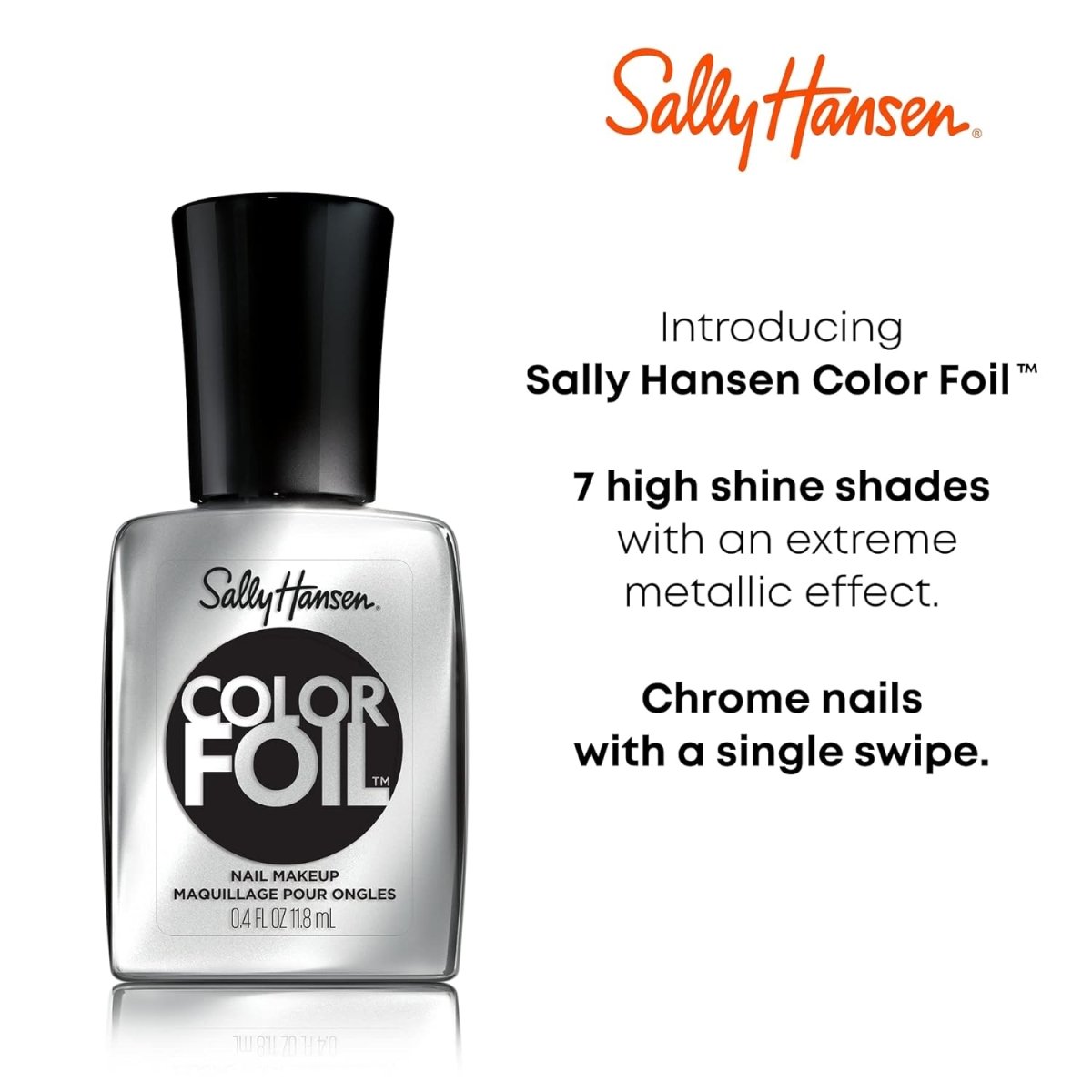 Sally Hansen Color Foil Nail Polish, 140 Gold Standard - A1 Great Deals - Sally Hansen - 3616302736874