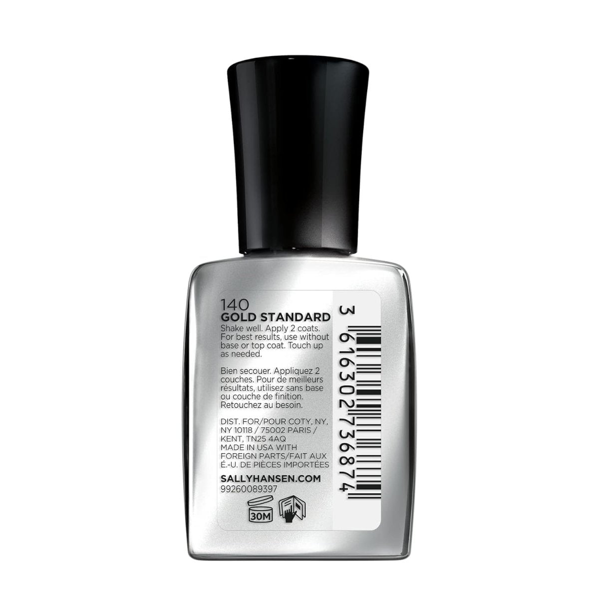 Sally Hansen Color Foil Nail Polish, 140 Gold Standard - A1 Great Deals - Sally Hansen - 3616302736874